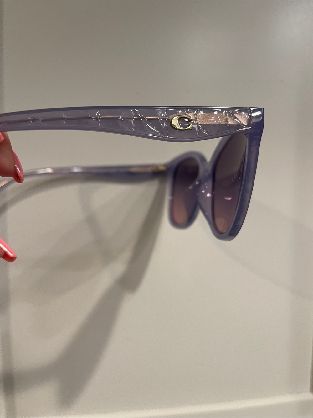 NEW Coach Violet Frame and Lenses Sunglasses - MSRP $181 - Picture 7 of 11